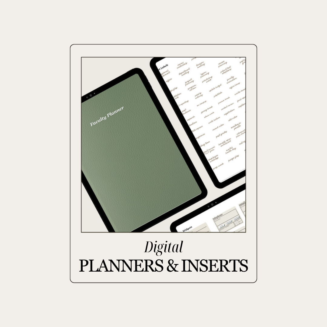 Digital Inserts, Planners & Templates – Five Twenty Creative