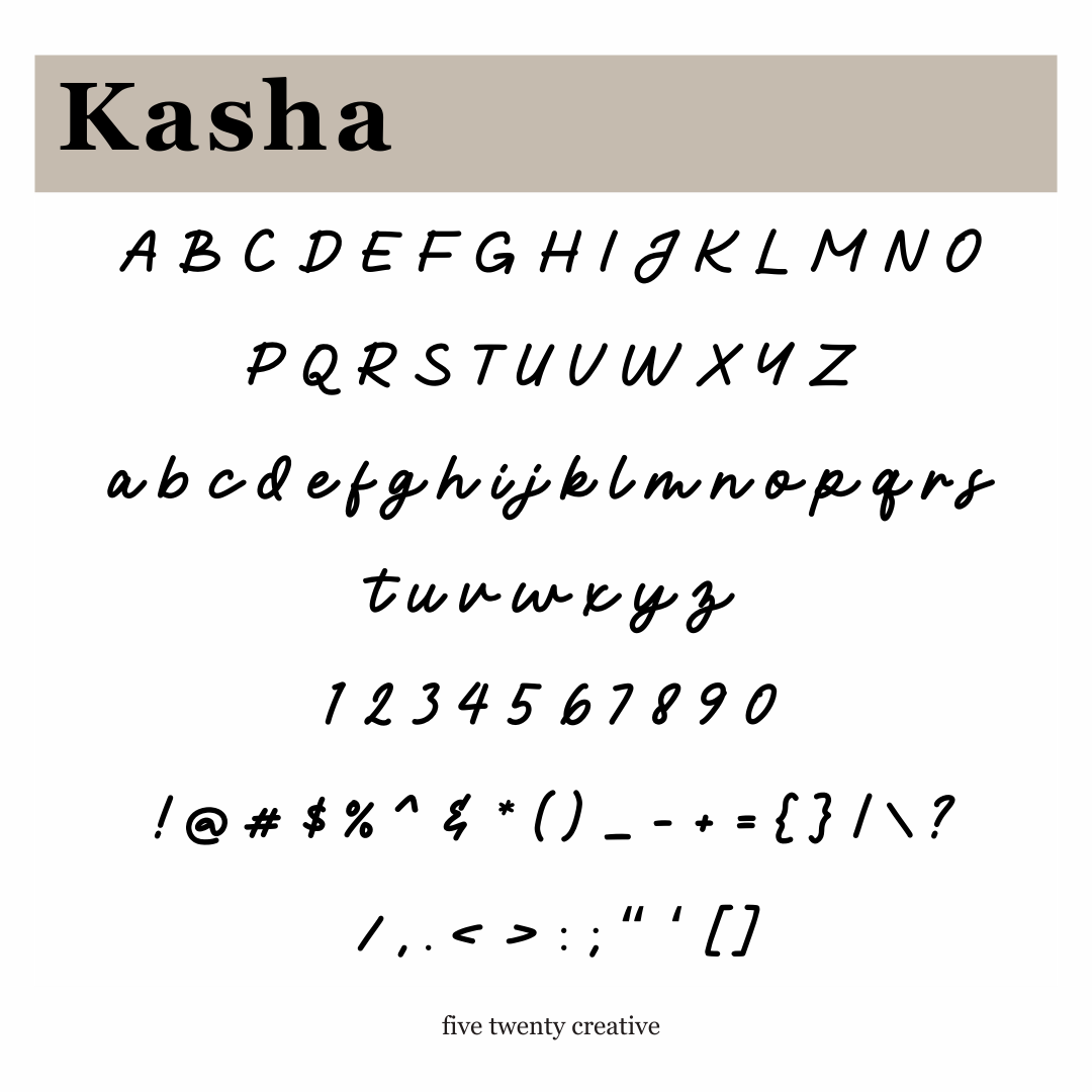 Kasha Font