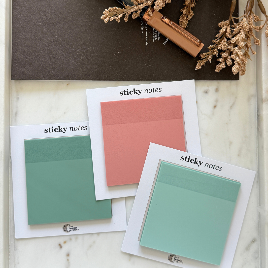 Nineties Vibes Sticky Note Palette No. 1