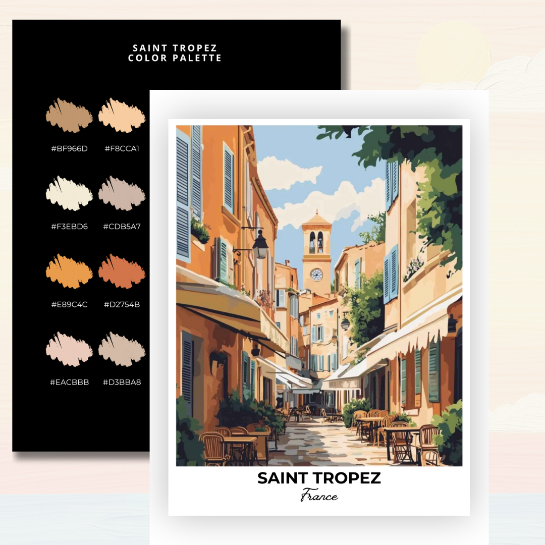 Summer Destination Color Palettes
