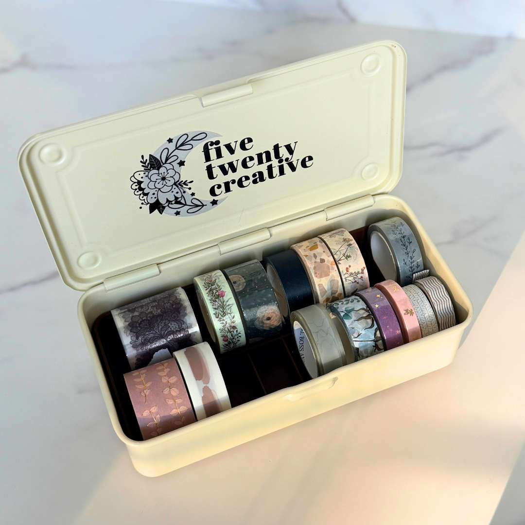T-190 Washi Tray Insert | 10mm 15mm 20mm Washi Roll Storage