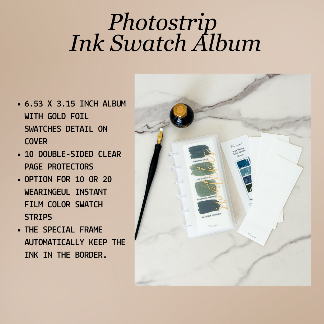 Filmstrip Ink Swatch Album
