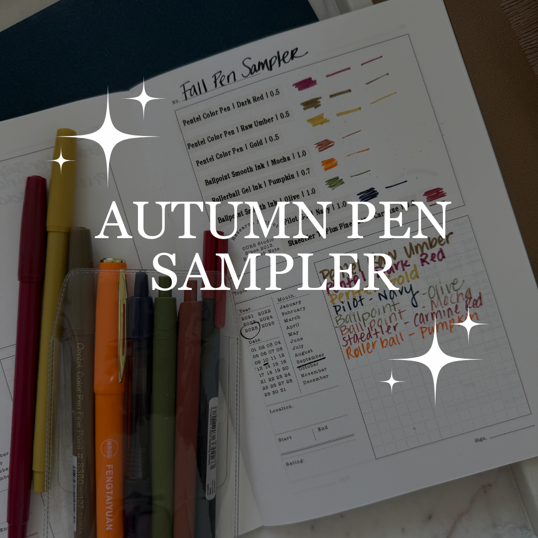 Autumn Pen Sampler