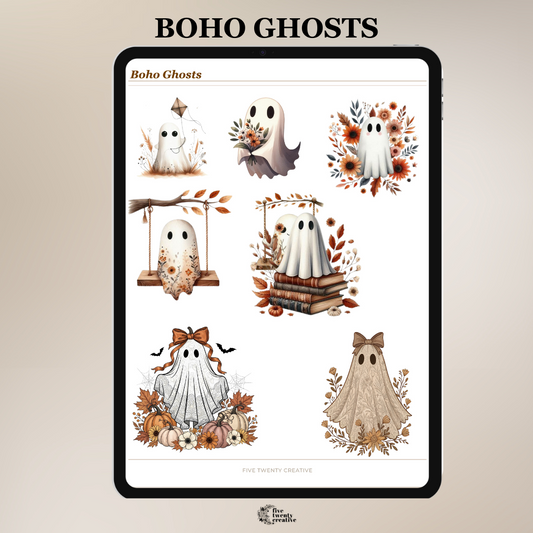 Fall Digital Sticker Collection