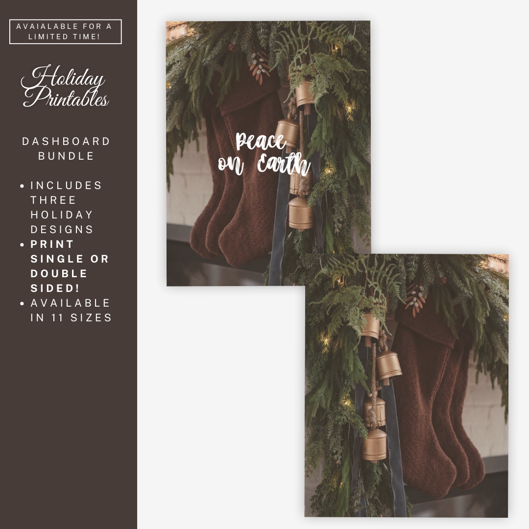 Holiday Dashboard Bundle No. 2