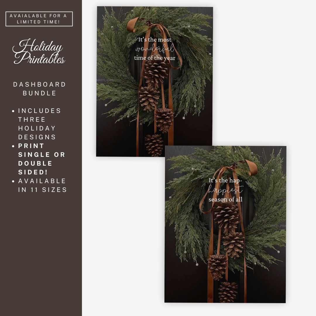 Holiday Dashboard Bundle No. 2