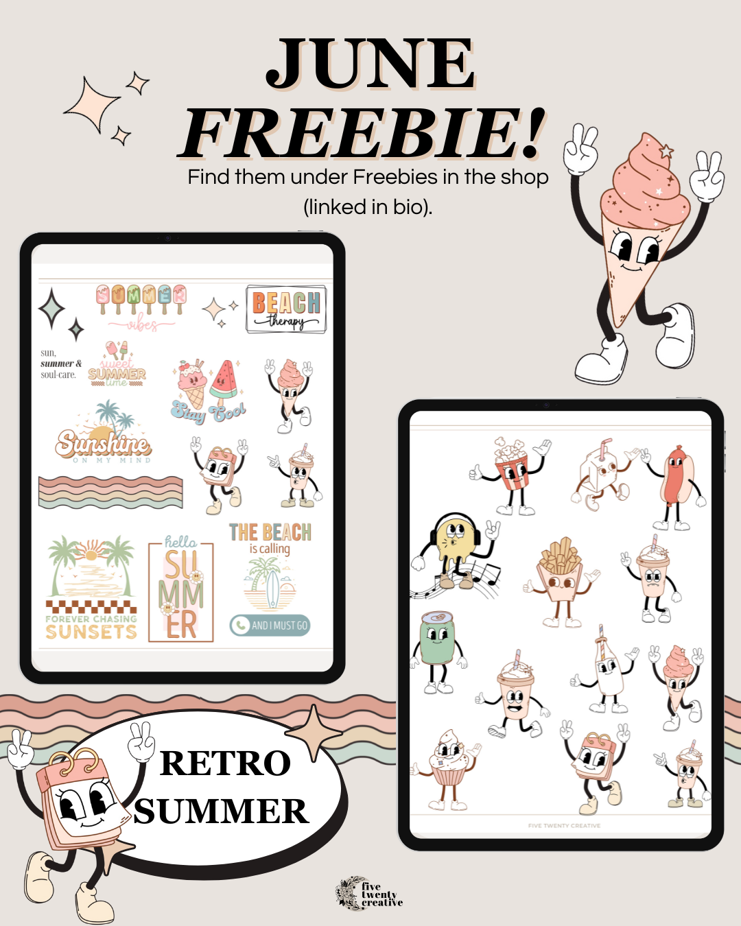 June 2024 Planner Freebies