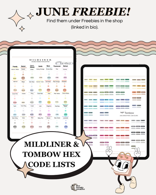 June 2024 Planner Freebies