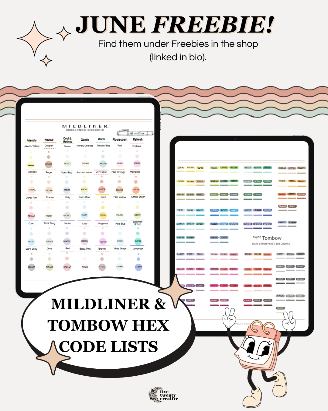 June 2024 Planner Freebies
