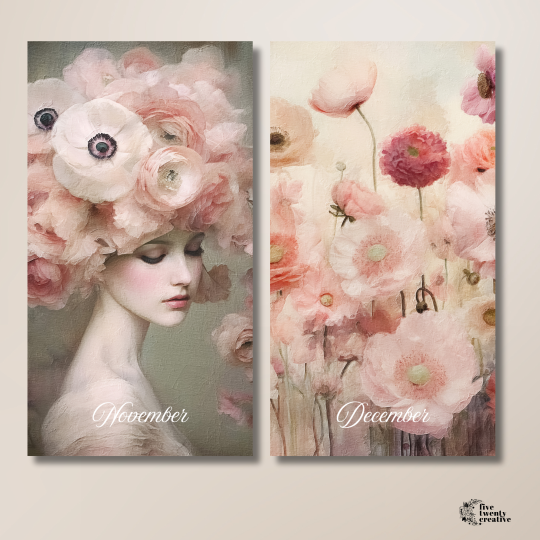 Always Flowers | Monthly Full Page Stickers