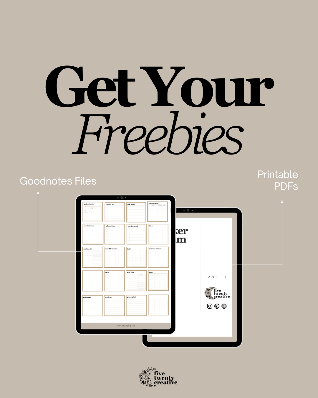 Free digital and printable planner stickers.