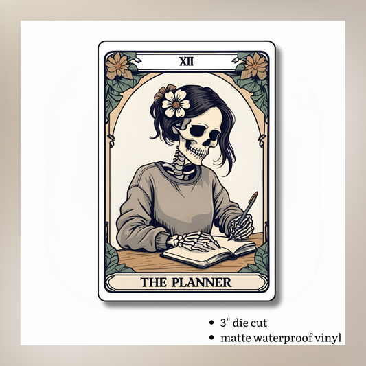 The Planner Tarot Card