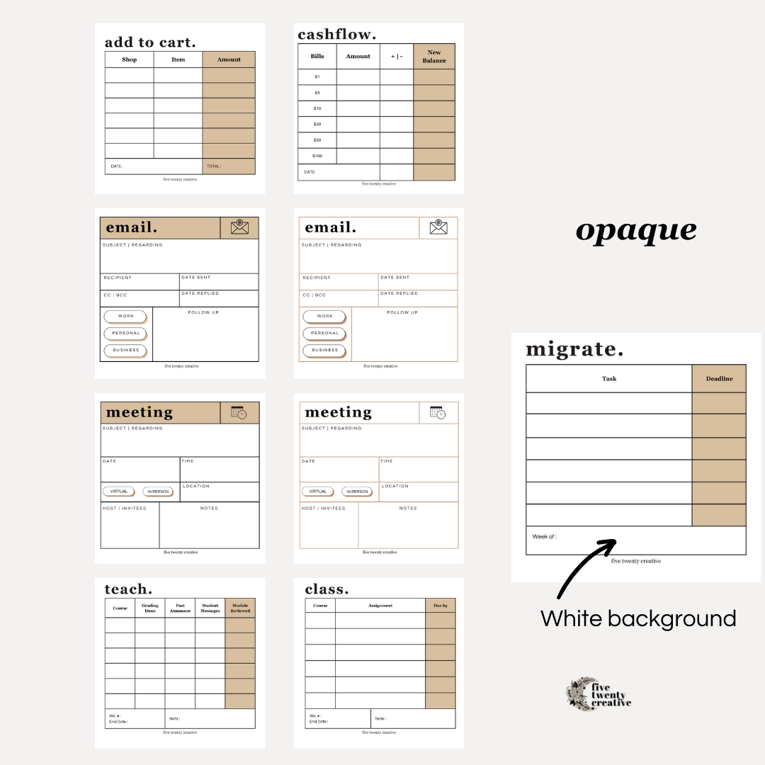 Digital Sticker Album | Vol.2 : Custom Sticky Notes