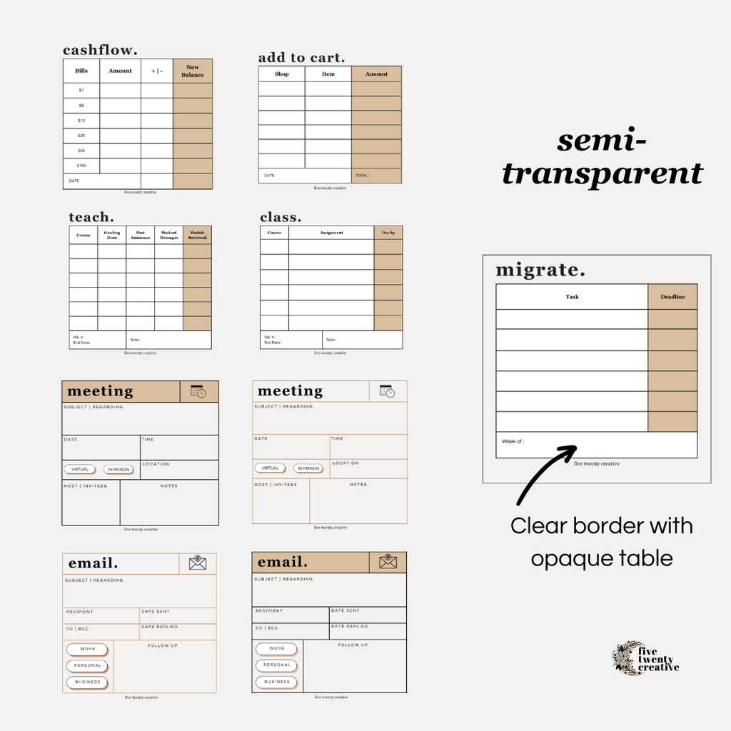 Digital Sticker Album | Vol.2 : Custom Sticky Notes