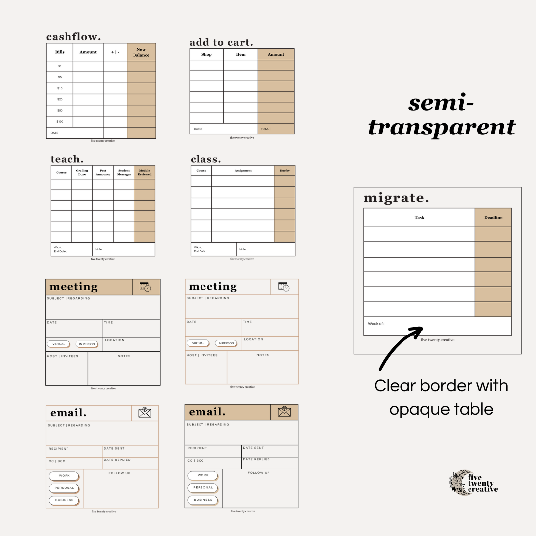 Digital Sticker Album | Vol.2 : Custom Sticky Notes