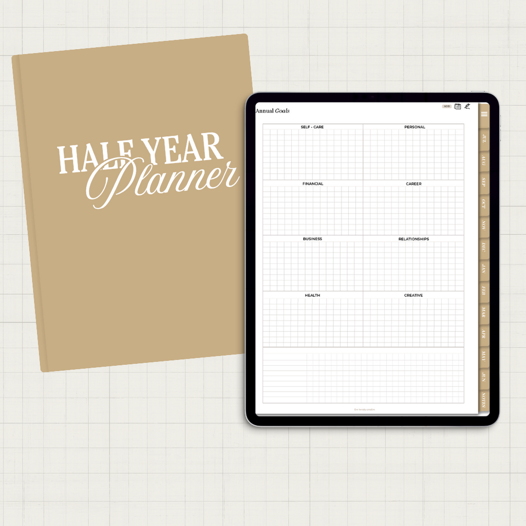 Half Year Digital Planner