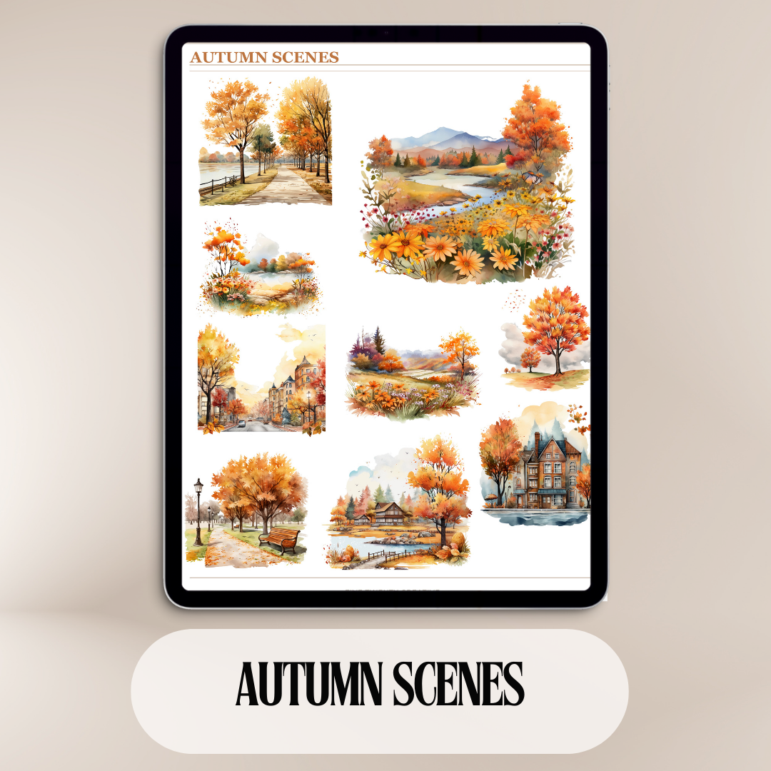 Autumn Collection | Digital Stickers