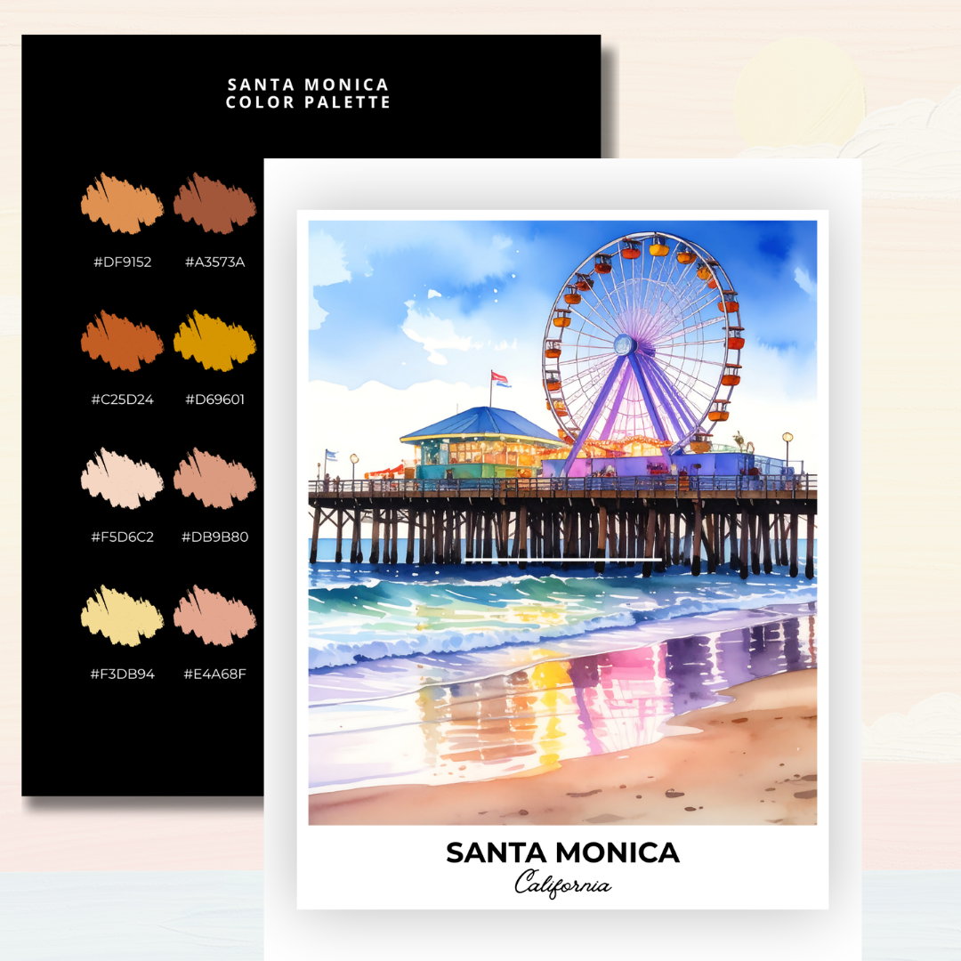 Summer Destination Color Palettes