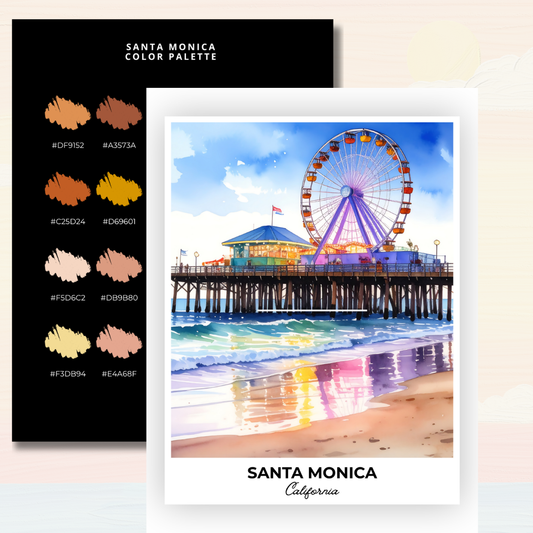Summer Destination Color Palettes