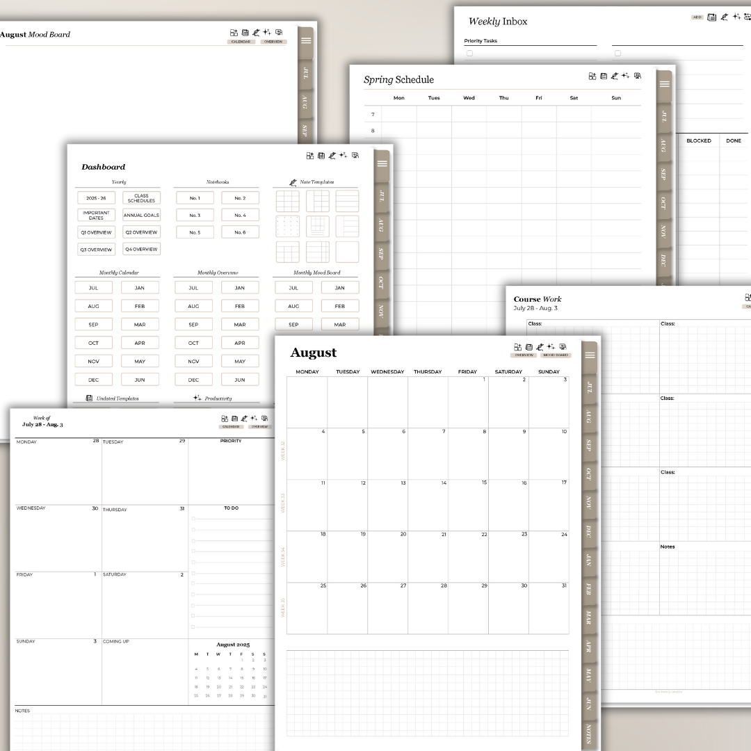 2025-26 Student Planner