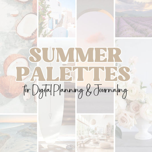Summer Palette Cards