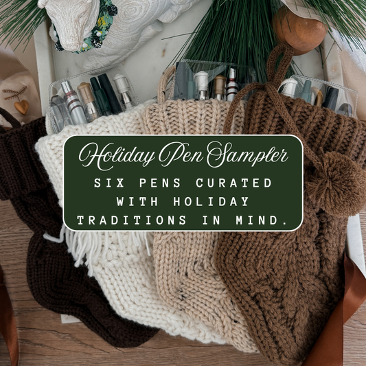 Holiday Pen Sampler