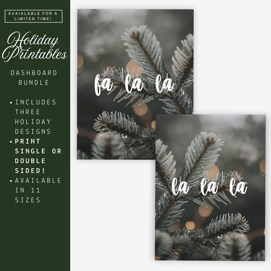 Holiday Dashboard Bundle