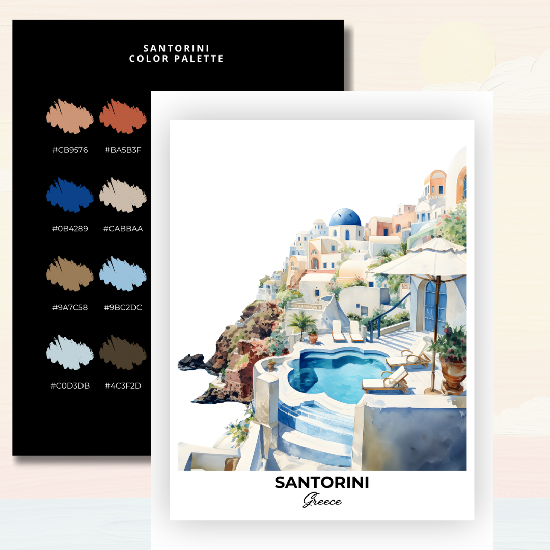 Summer Destination Color Palettes