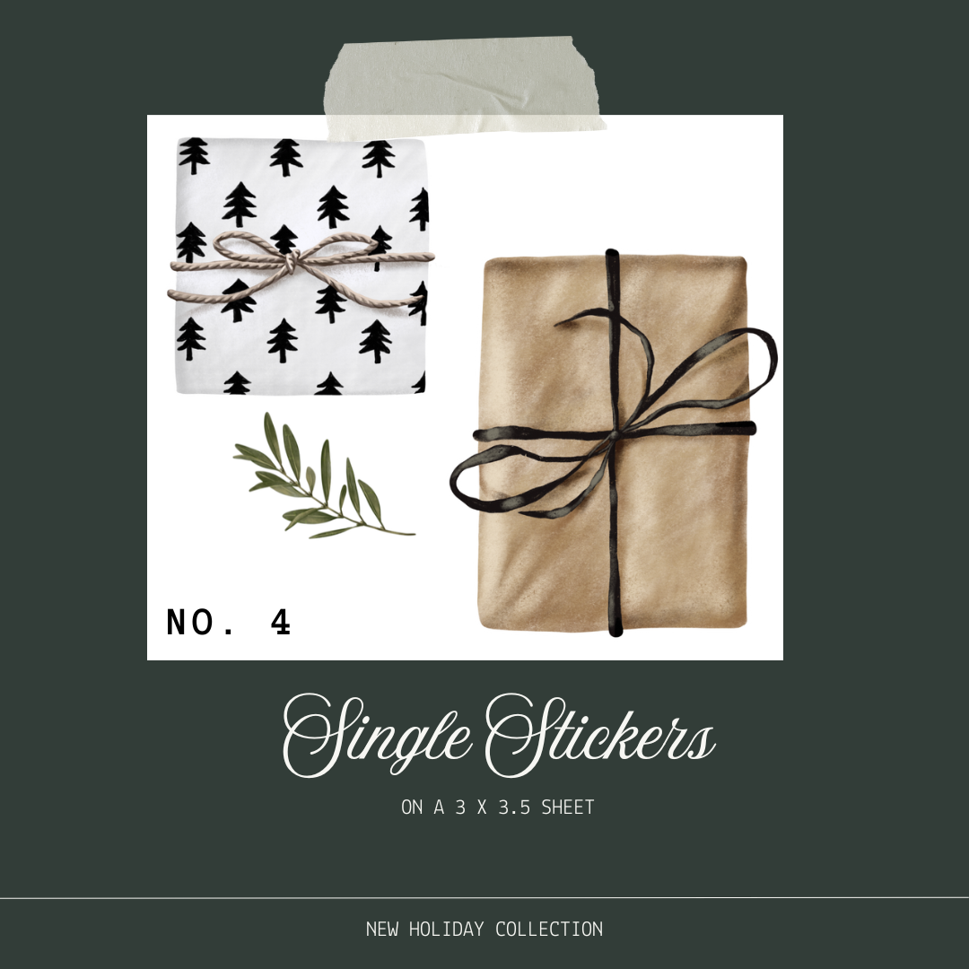 Large Holiday Collection Stickers