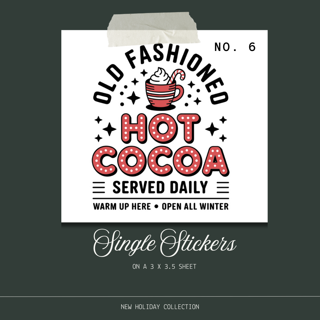 Large Holiday Collection Stickers