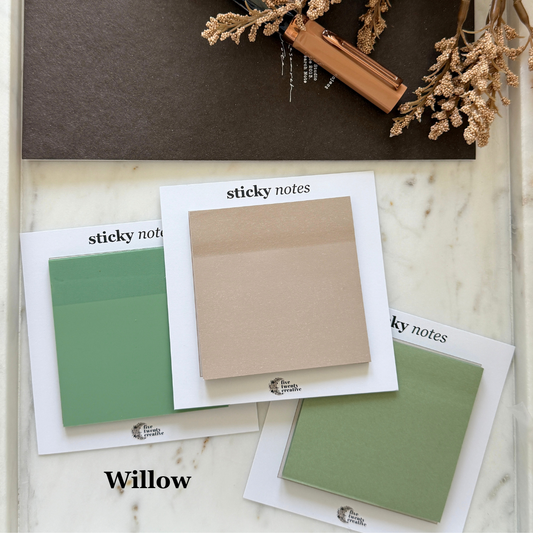 Willow Sticky Note Palette
