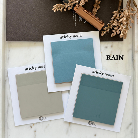 Rain Sticky Note Palette
