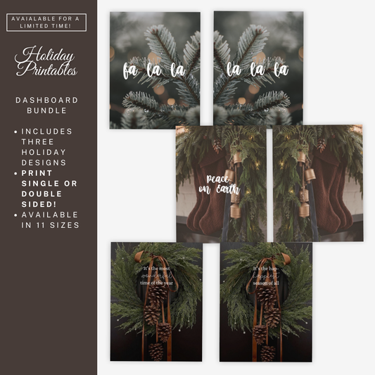 Holiday Dashboard Bundle No. 2