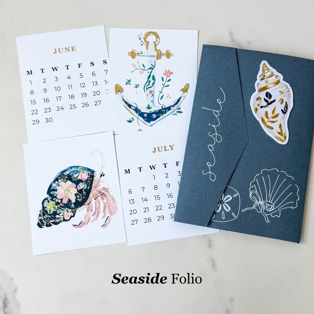 Seaside Stationery Folio