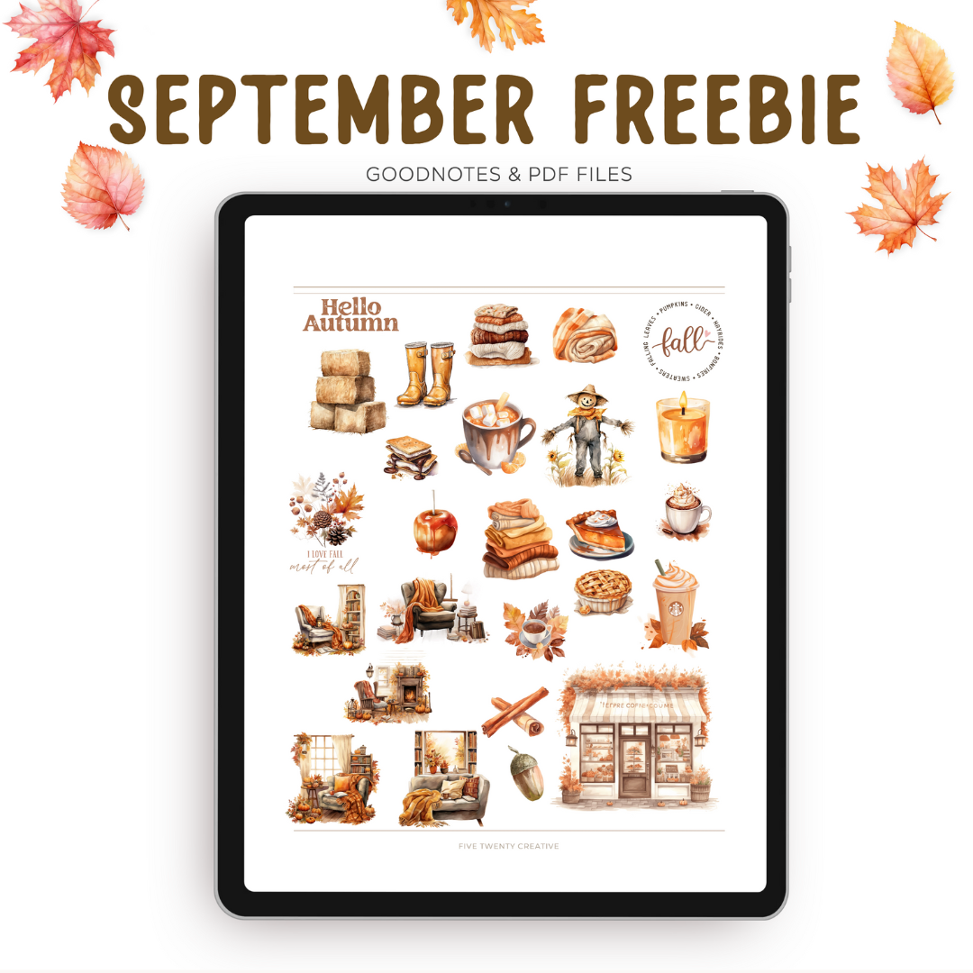 September Planner Freebies