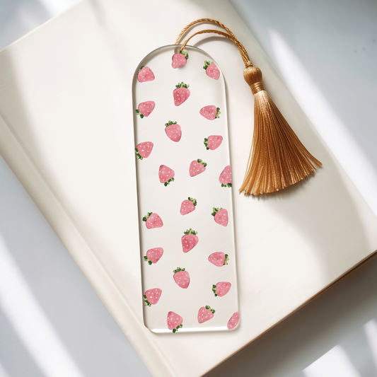 Strawberries | Acrylic Bookmark