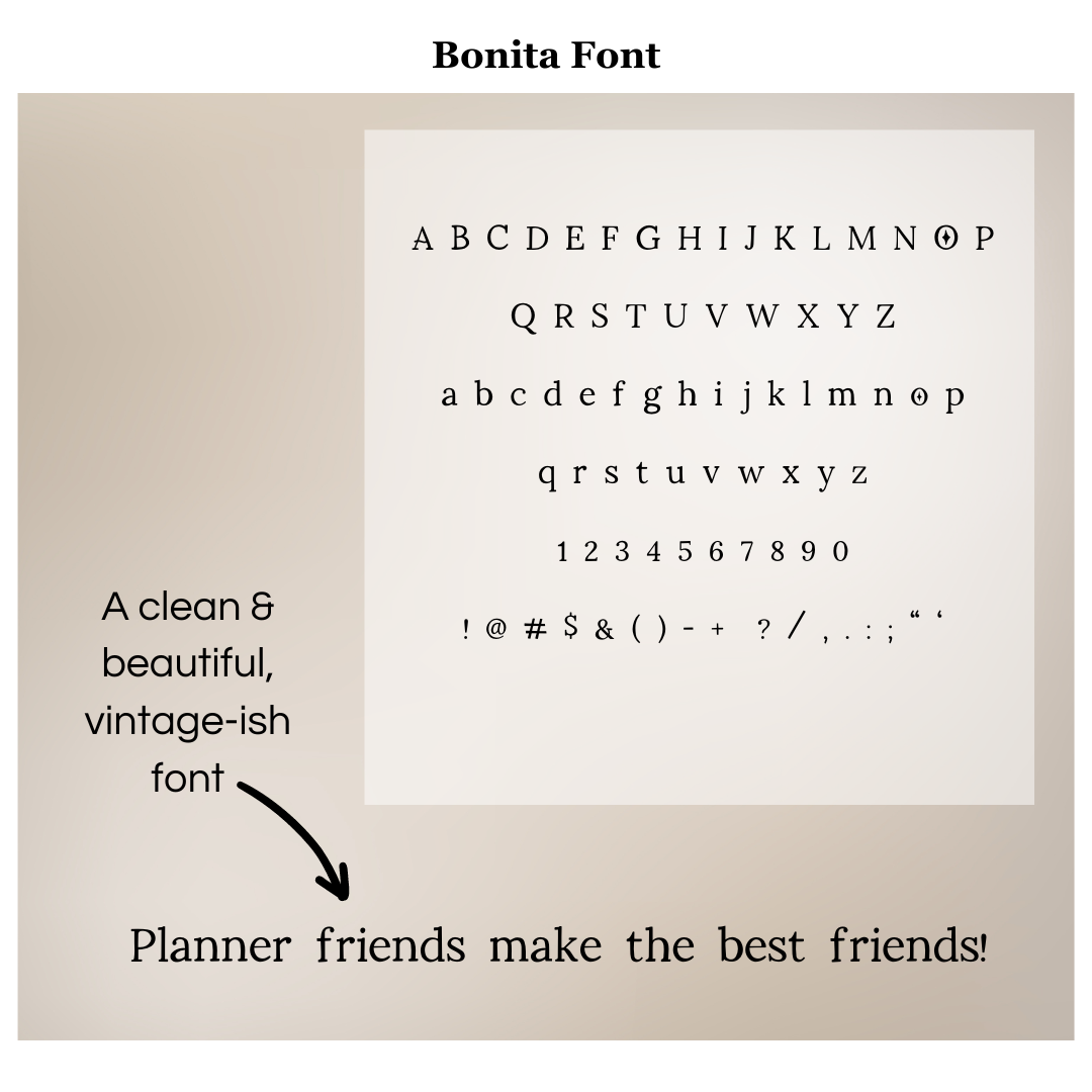 Bonita Font