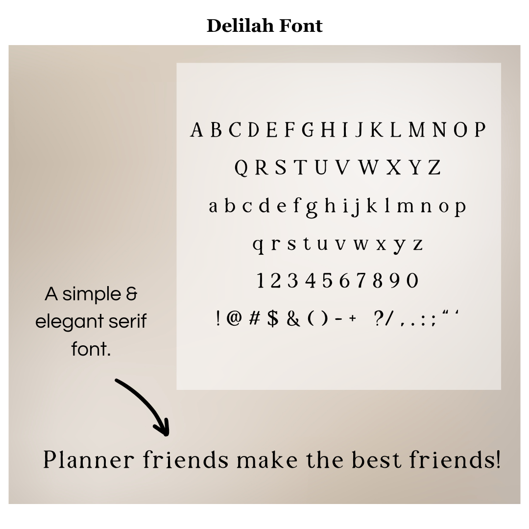 Delilah Handwriting Font