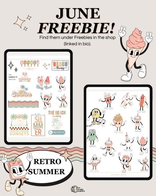 June 2024 Planner Freebies