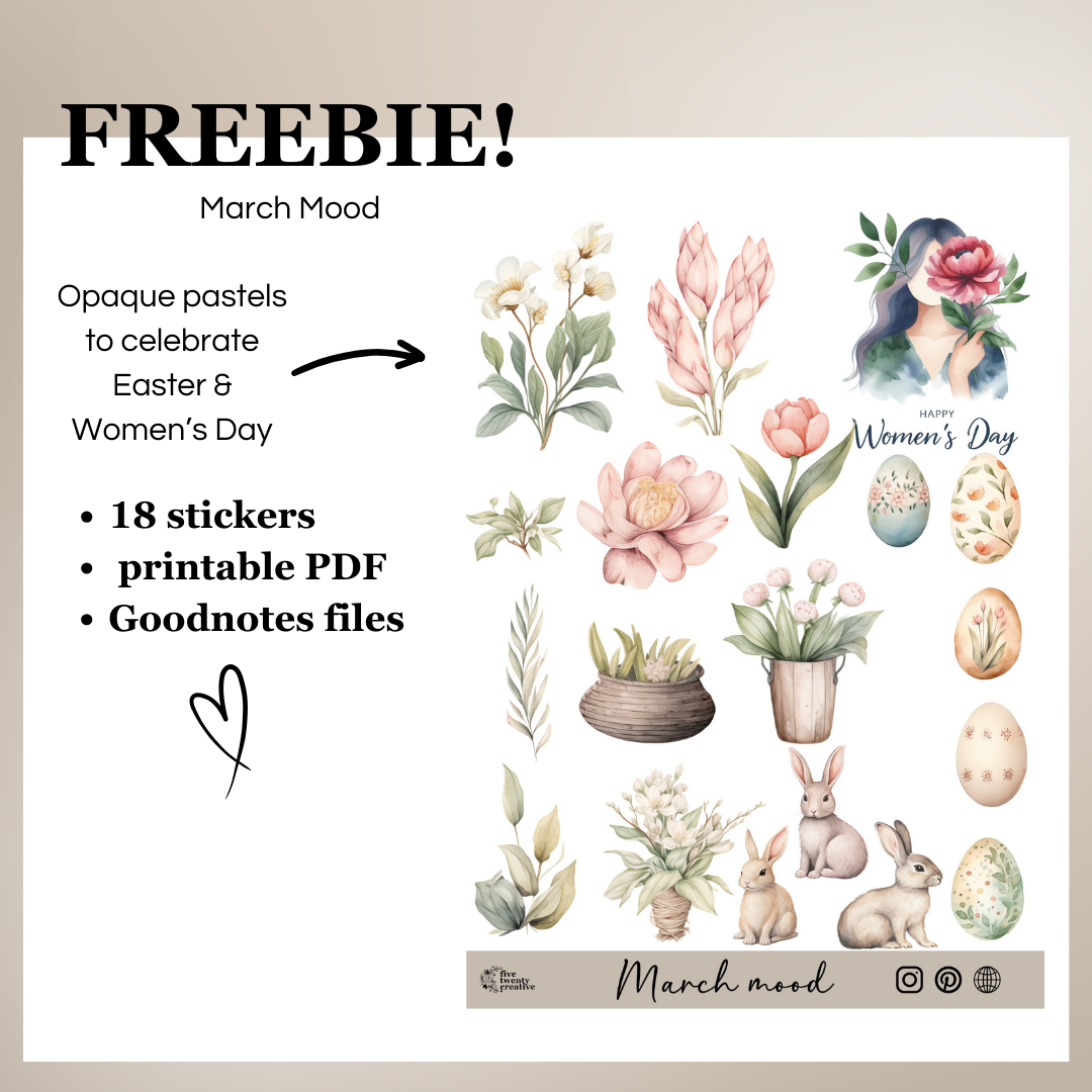 March Planner Freebies