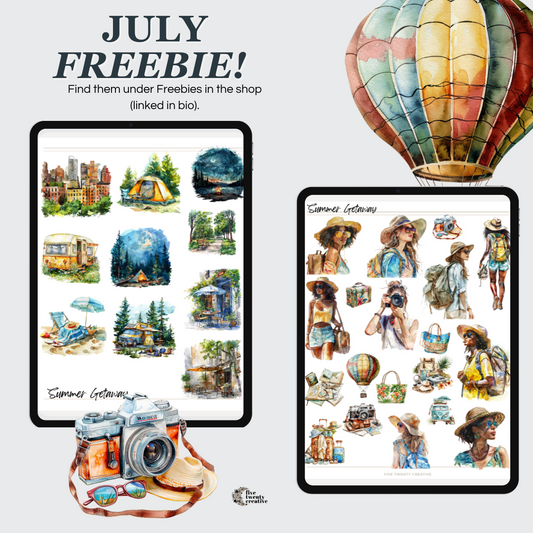 July 2024 Planner Freebies