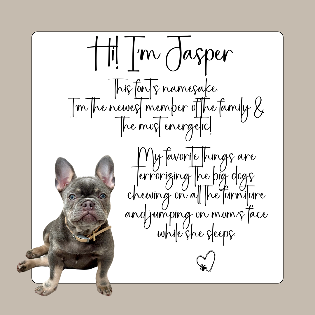 Jasper Handwriting Font