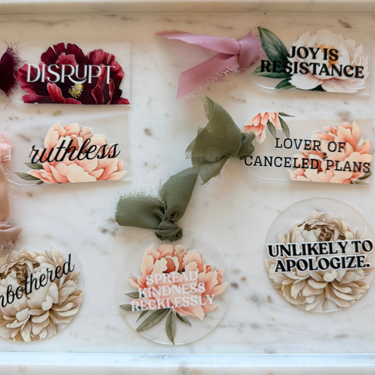 PRE-ORDER | Custom Acrylic Bookmark