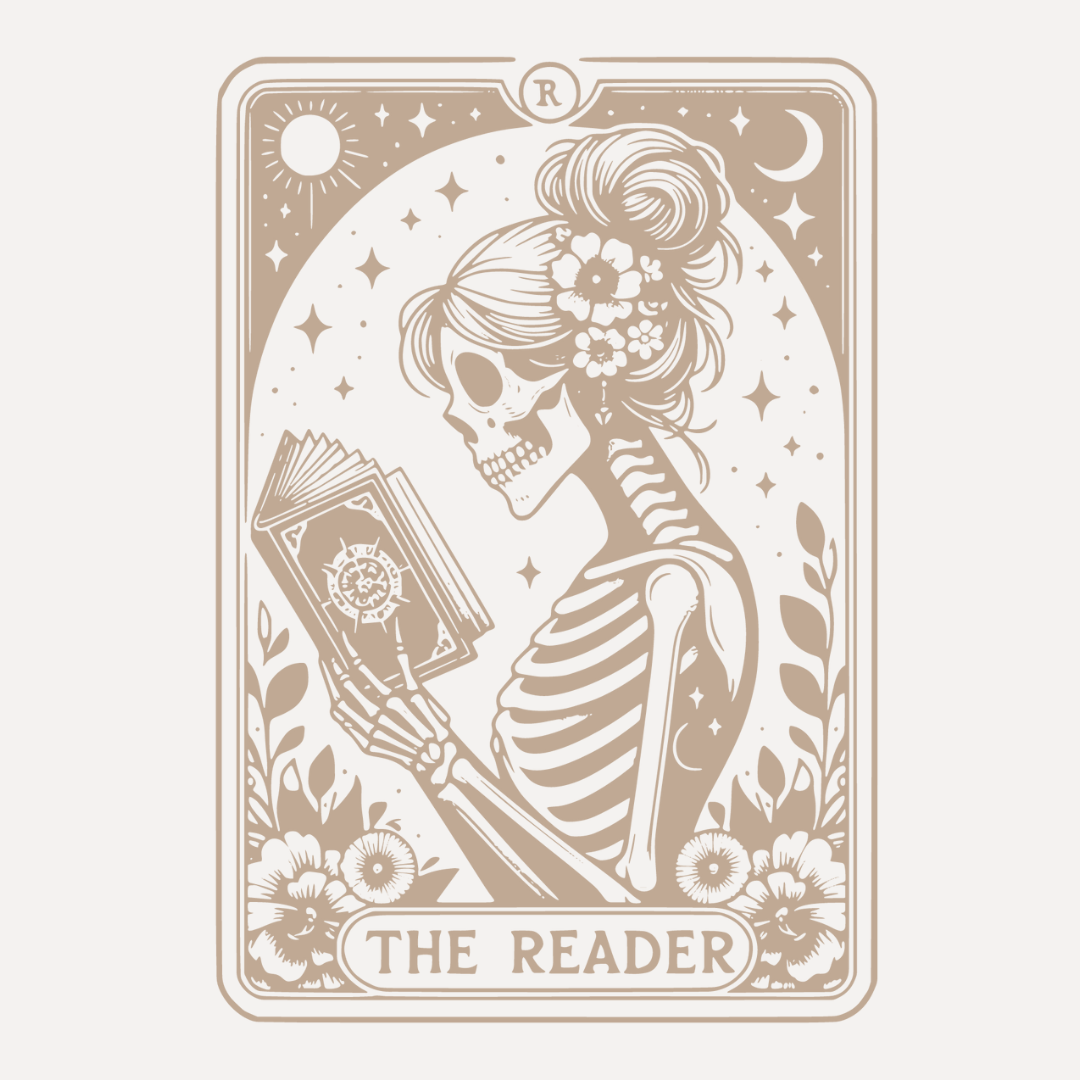 The Reader GOODNOTES Digital Sticker