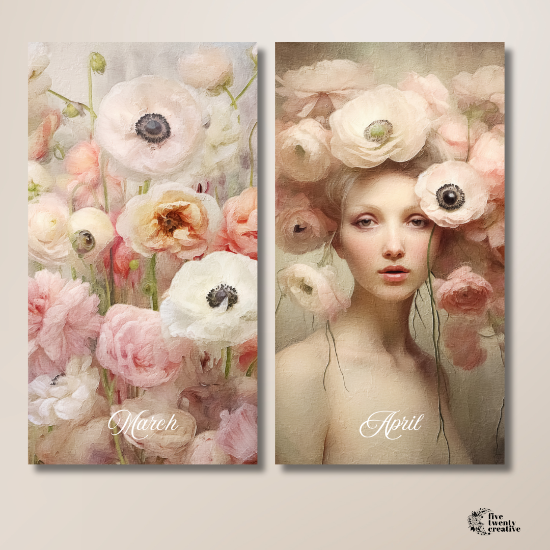 Always Flowers | Monthly Full Page Stickers