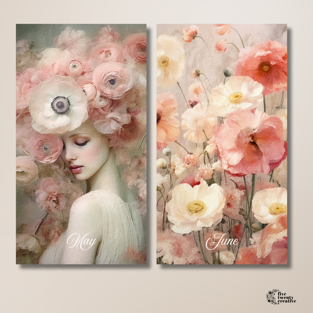 Always Flowers | Monthly Full Page Stickers