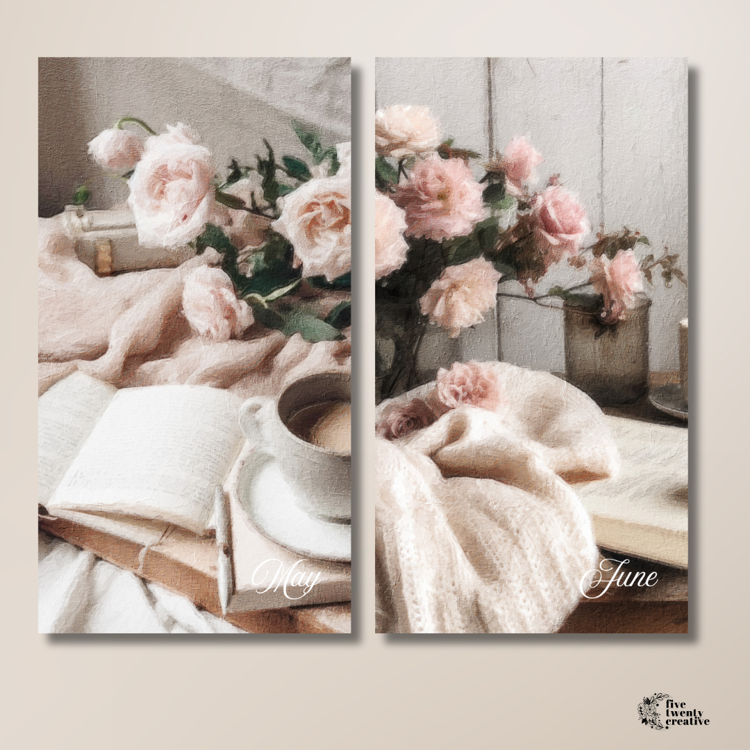 Morning Journaling Spiral Cut Dashboards