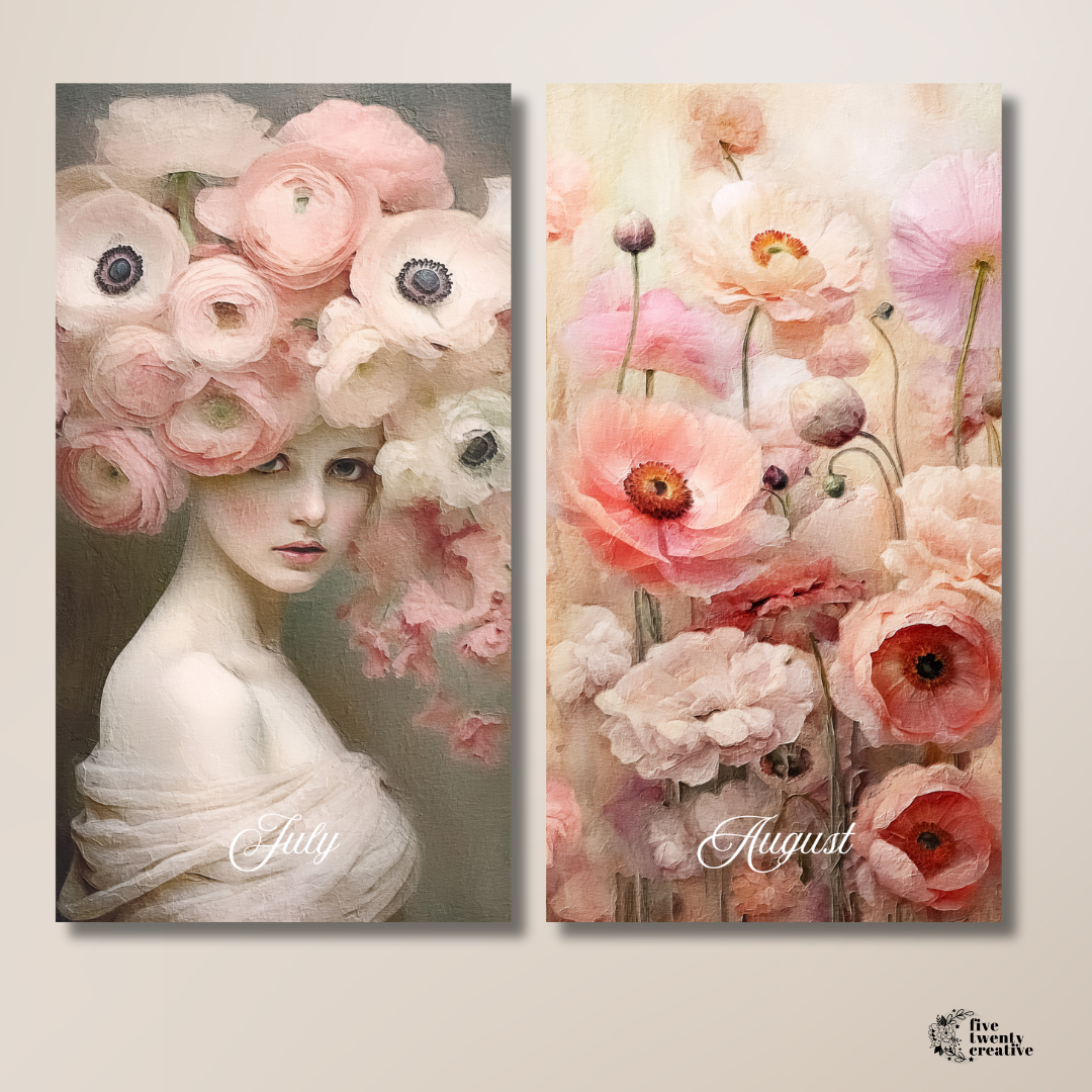 Always Flowers | Monthly Full Page Stickers