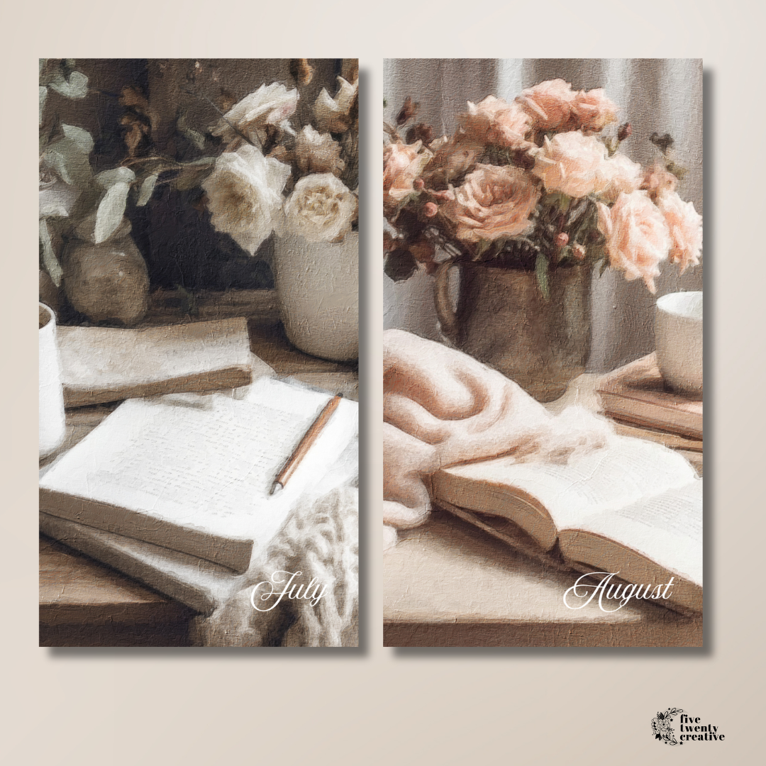 Morning Journaling | Monthly Dashboard Bundle
