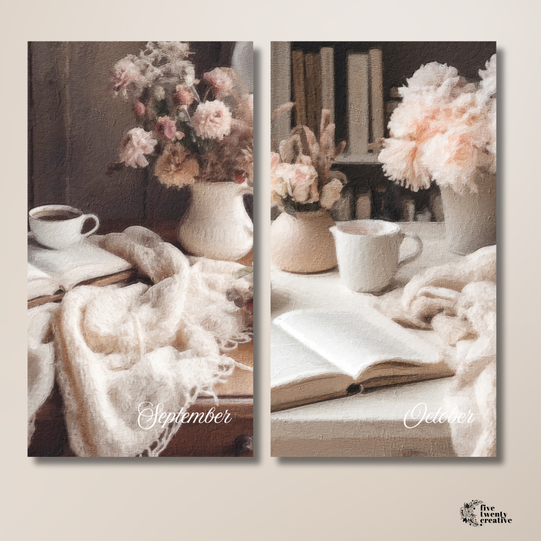 Morning Journaling Spiral Cut Dashboards